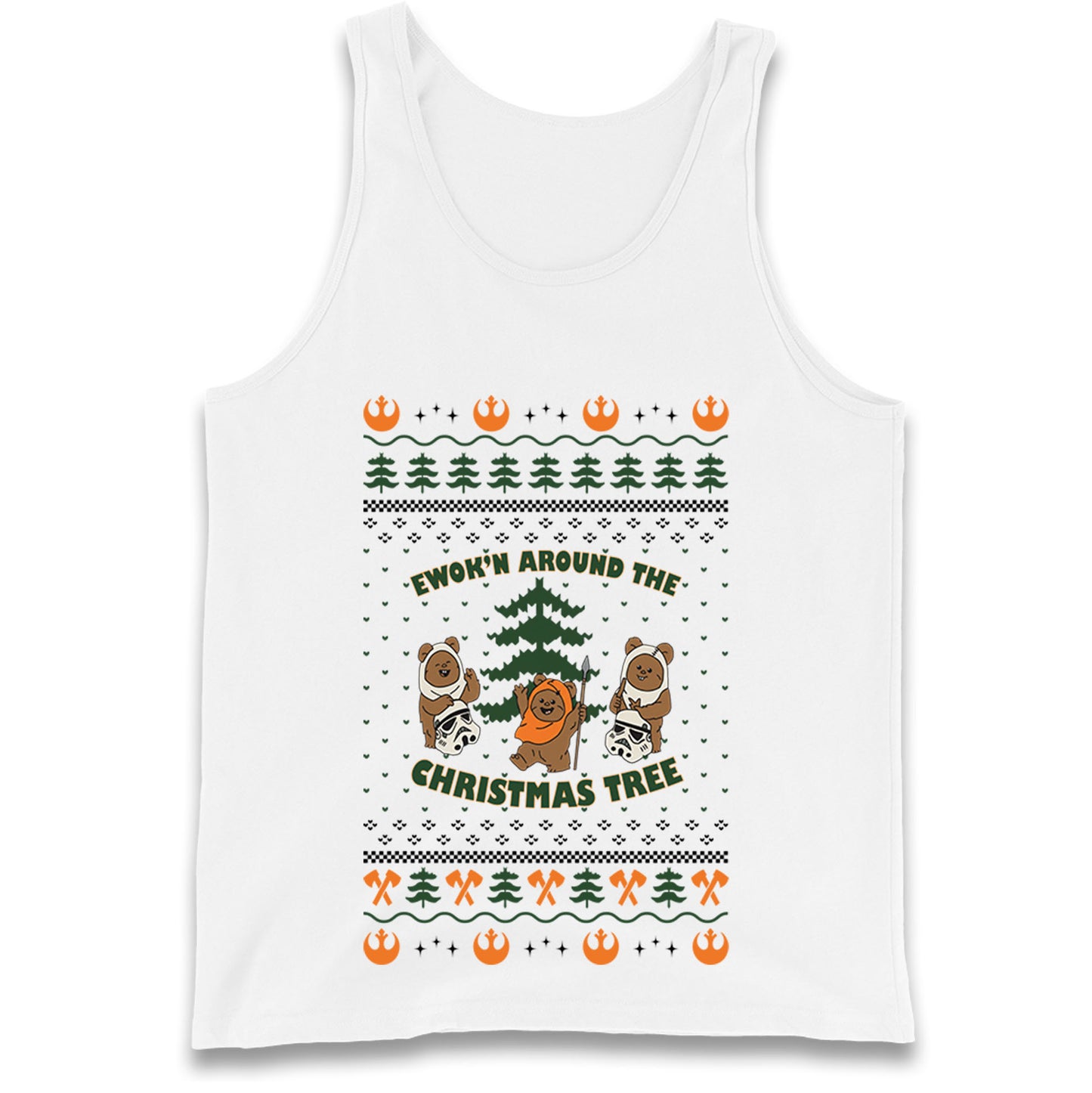Star Wars Ewoks Christmas Tank Top