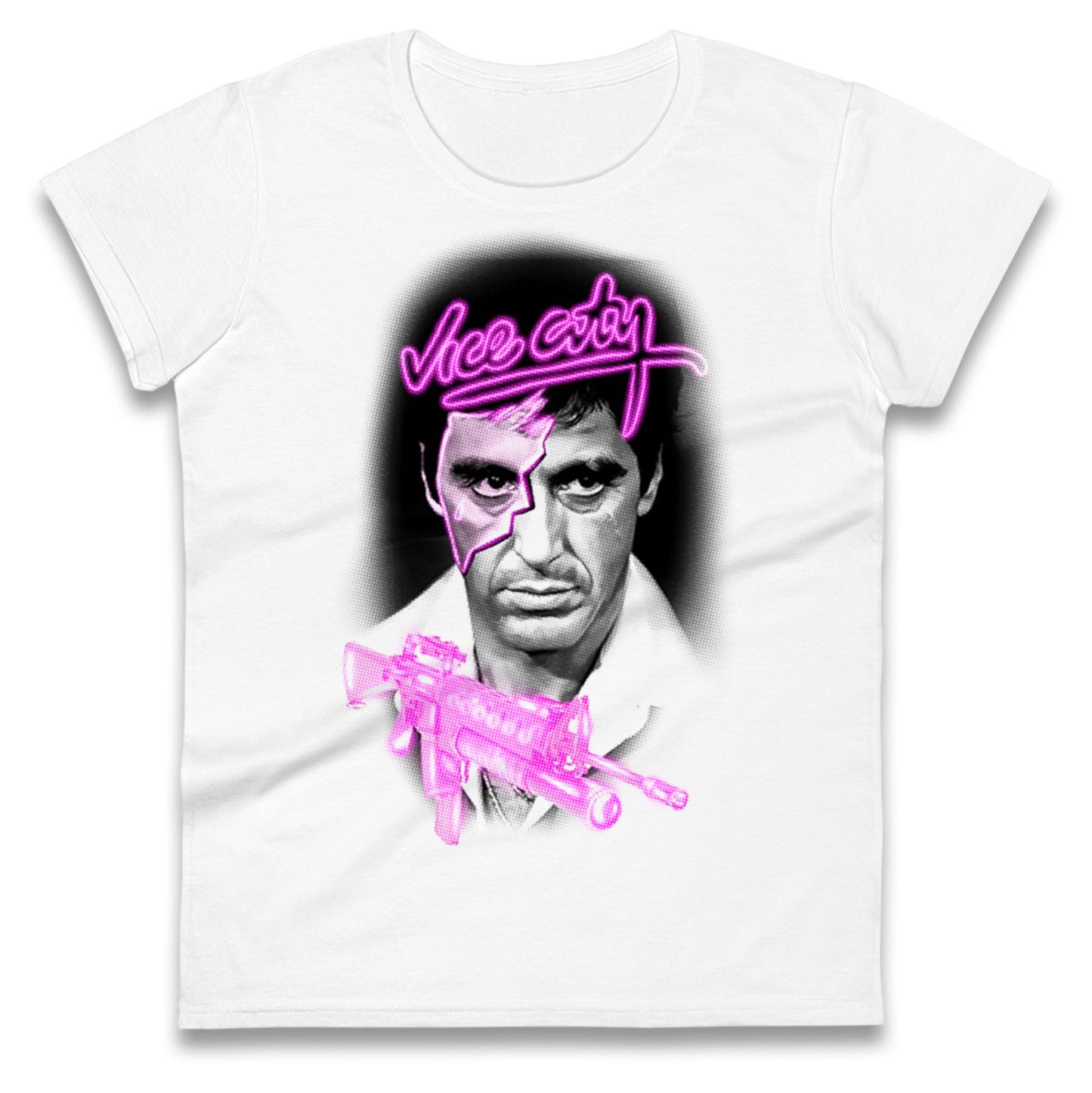 Tony Montana Vice City Ladies T Shirt