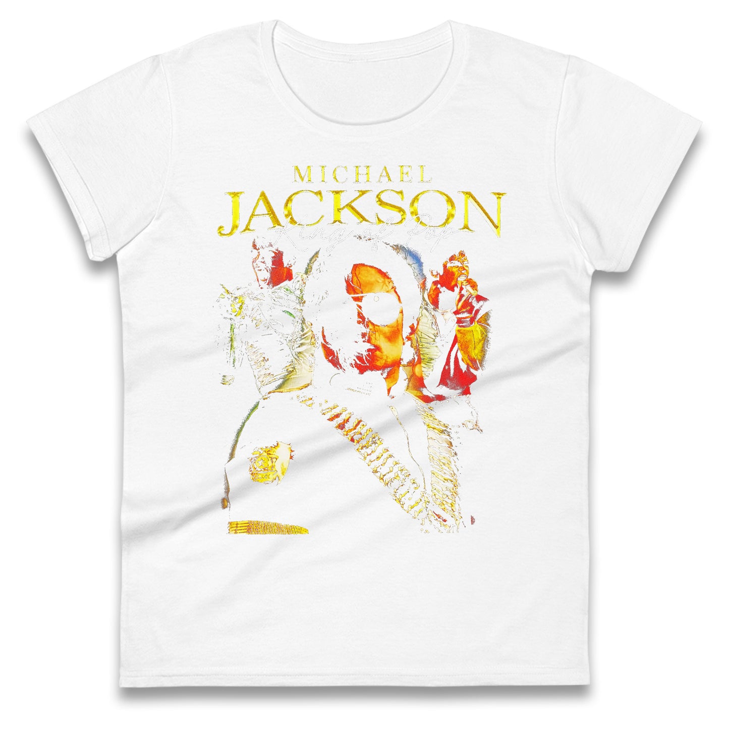 King Of Pop Ladies T Shirt