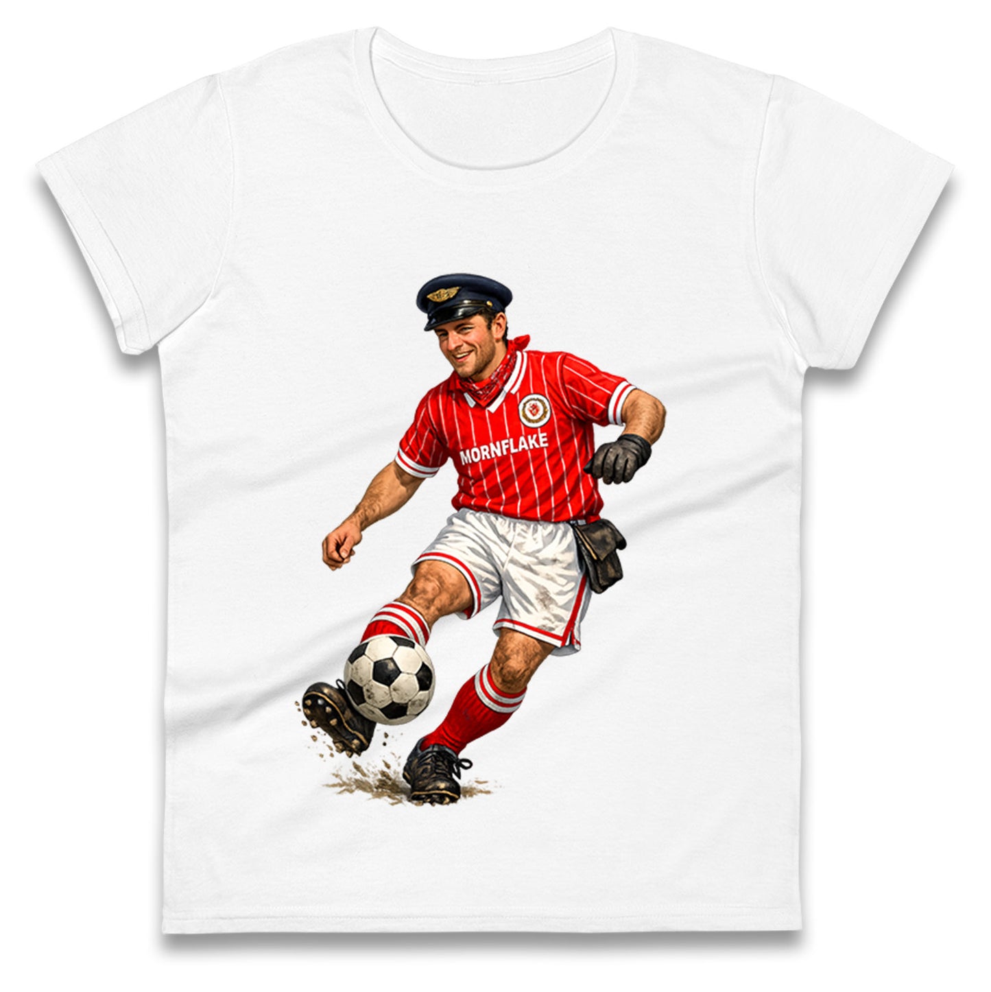 Classic Crewe Alexandra FC Football Ladies T Shirt