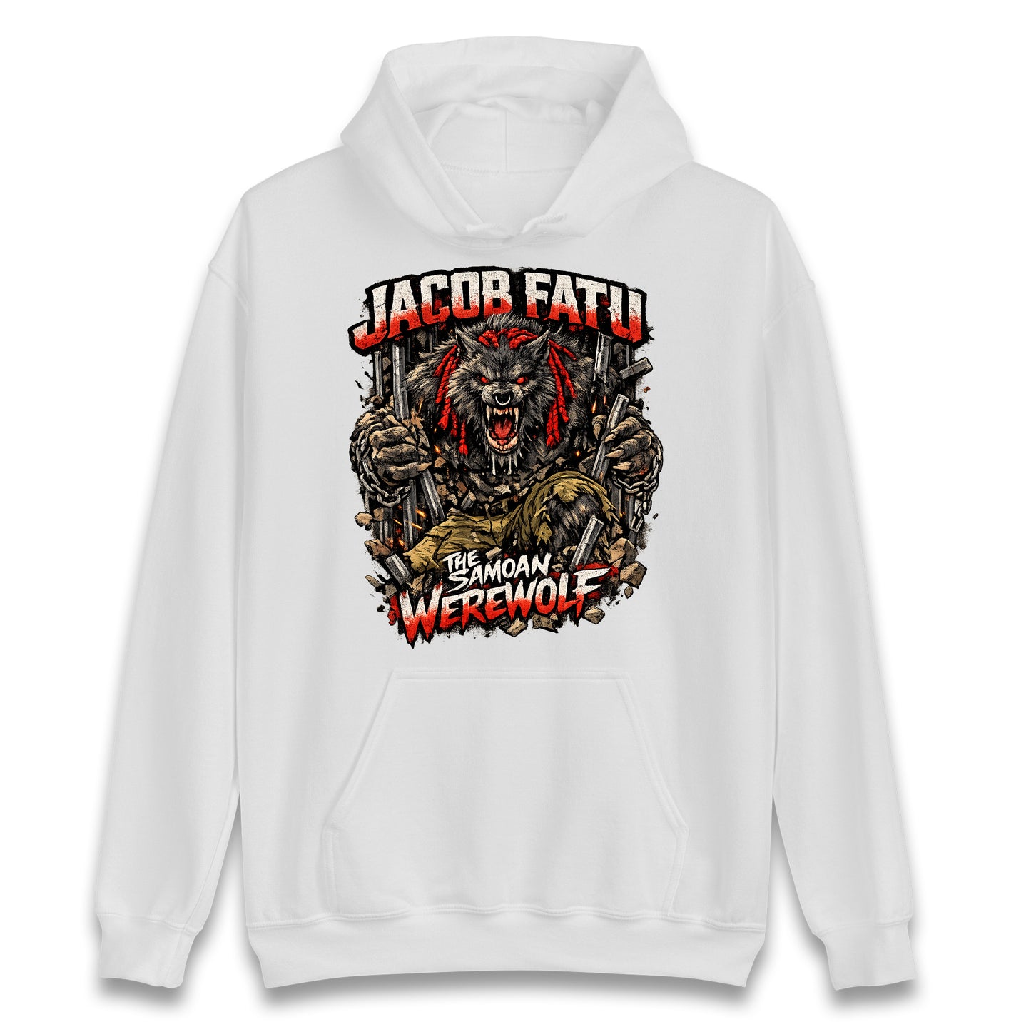 Jacob Fatu The Samoan Werewolf Hoodie