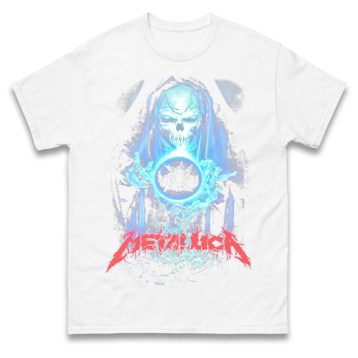 Metallica Skellington Sorcerer T Shirt