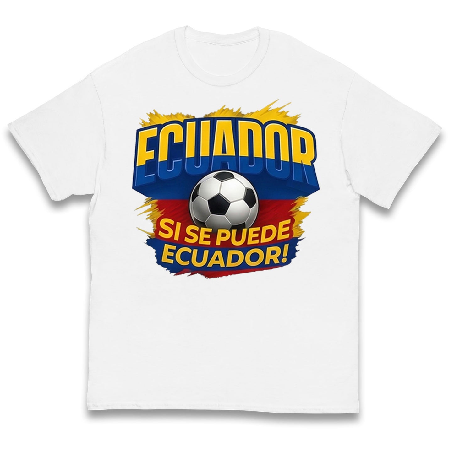 Ecuador Retro World Cup Kids T Shirt
