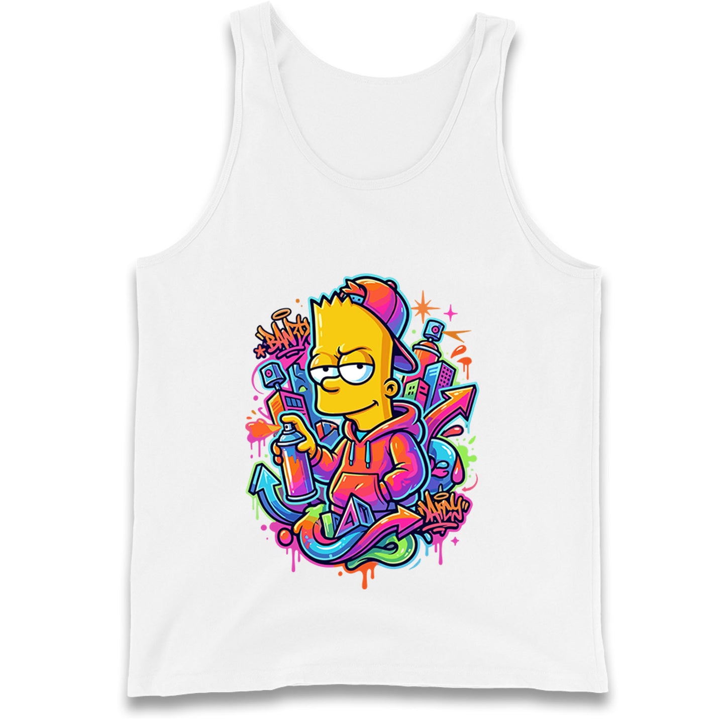 Bart Simpson Street Tank Top
