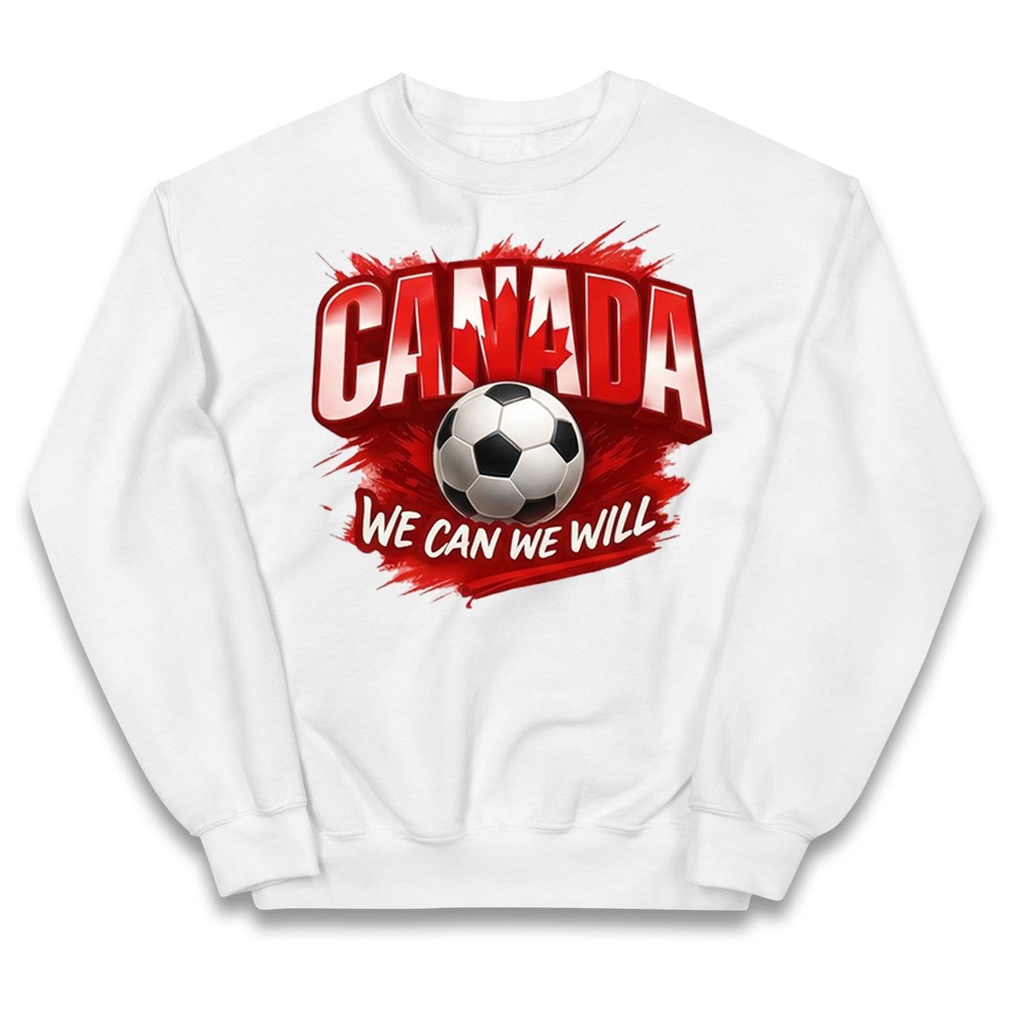 Canada Retro World Cup Kids Jumper