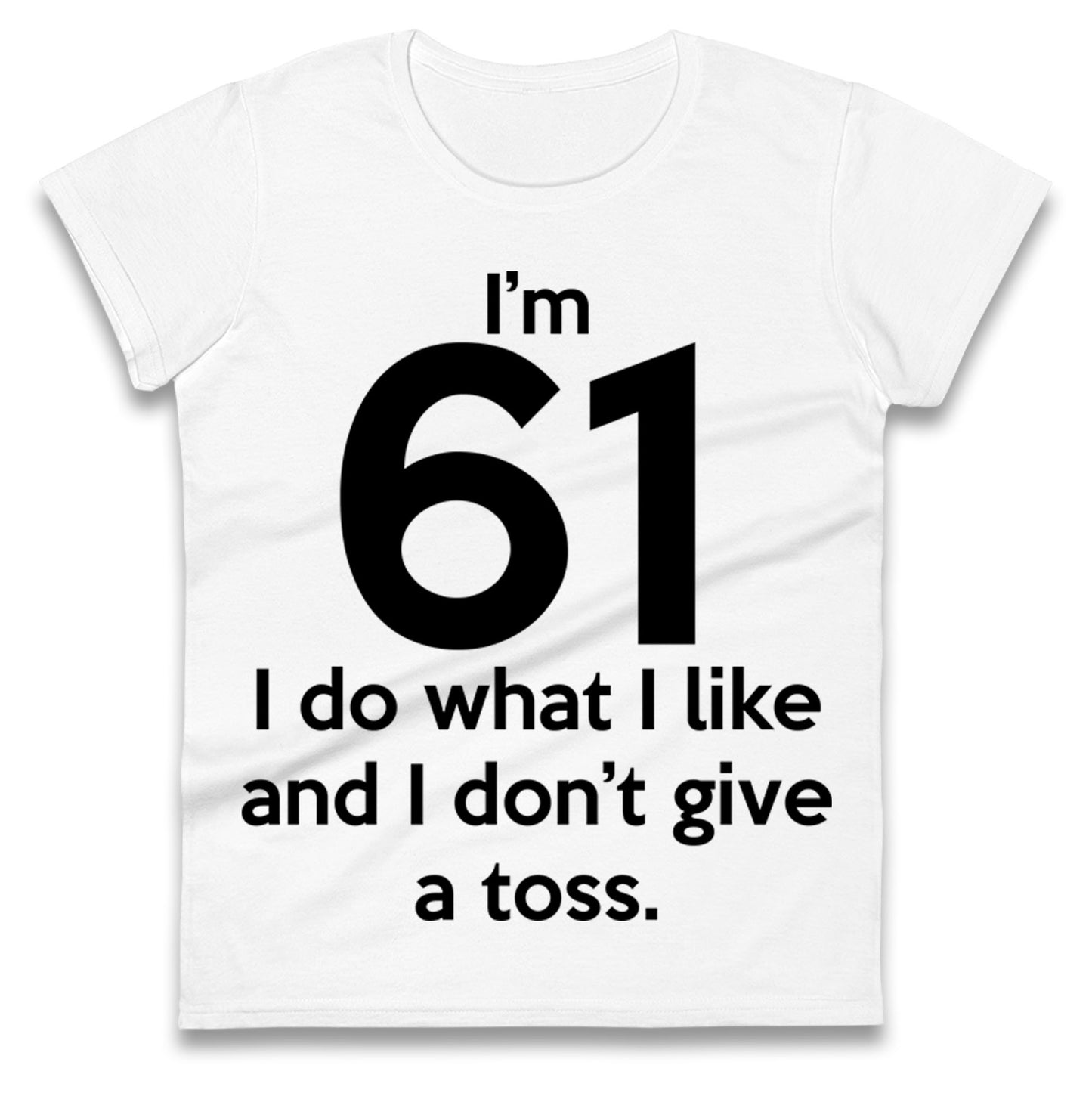 61th Birthday Ladies T Shirt