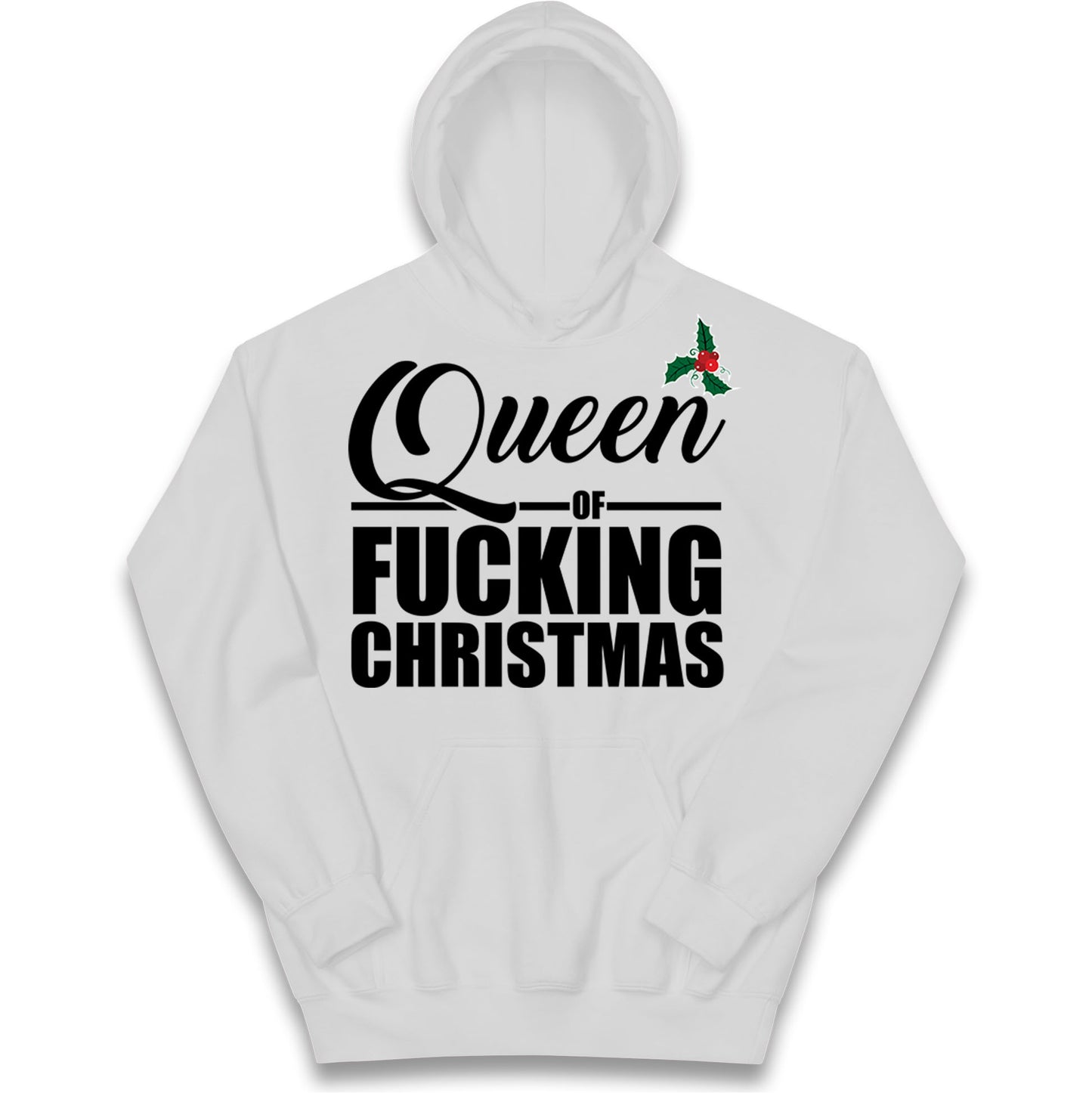 Nice Until Proven Naughty Kids Hoodie
