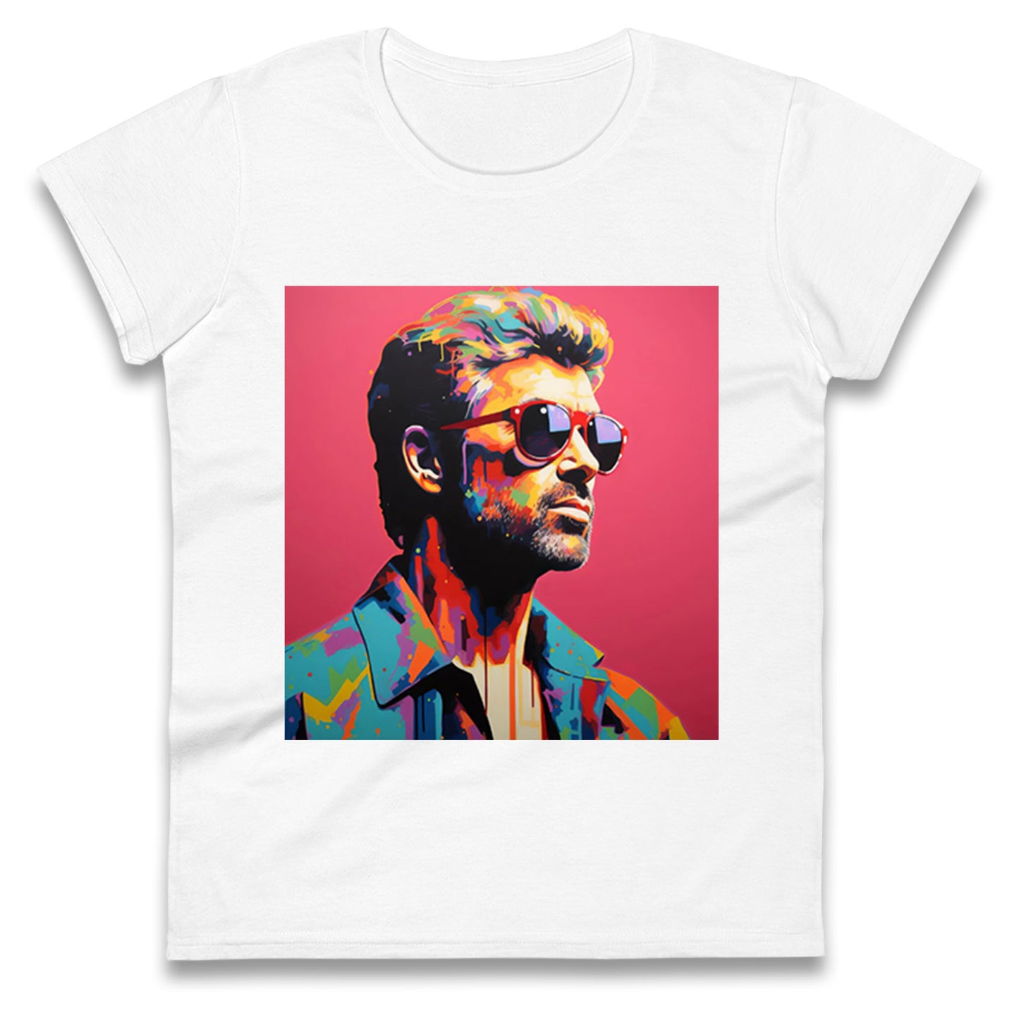 George Michael Ladies T Shirt
