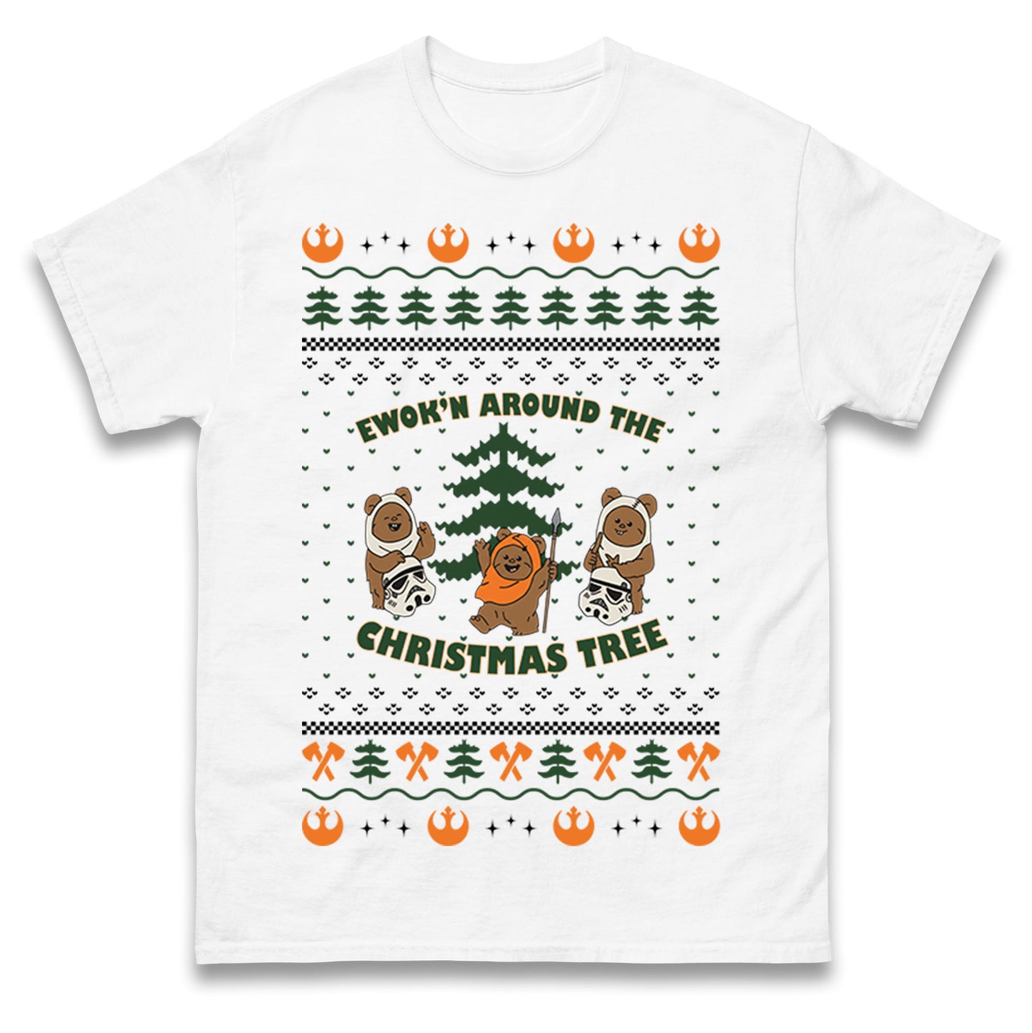 Star Wars Ewoks Christmas T Shirt