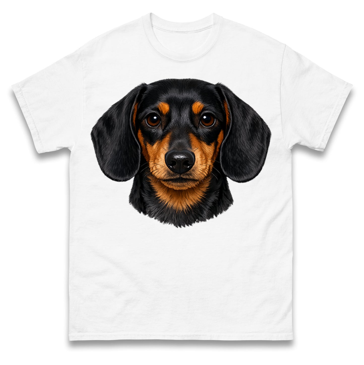 Dachshund Dog Face T Shirt