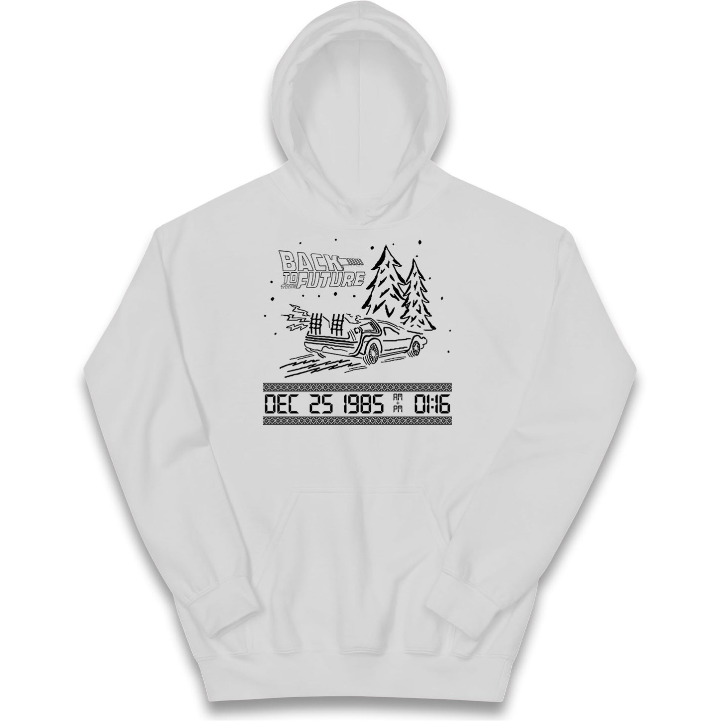 Dec 25 1985 Christmas Kids Hoodie