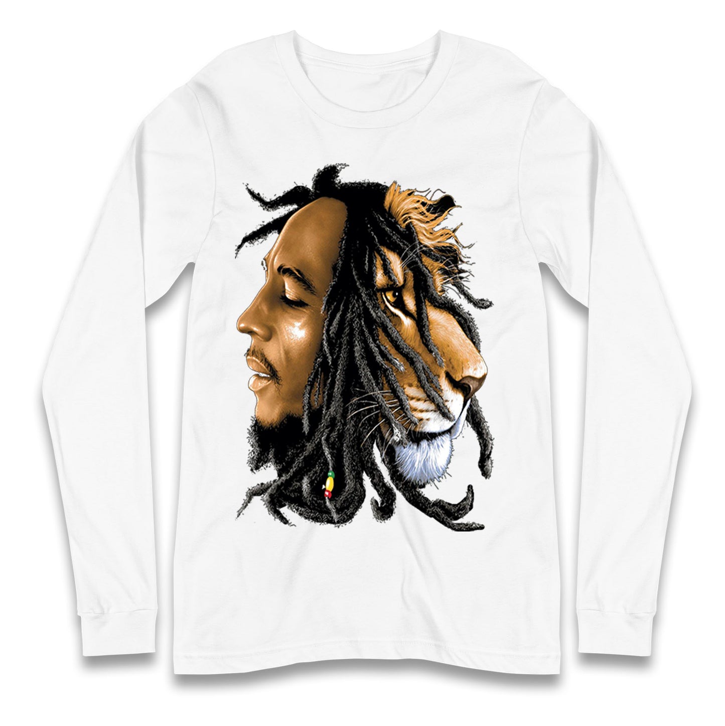 Bob Marley Lion Long Sleeve Shirt