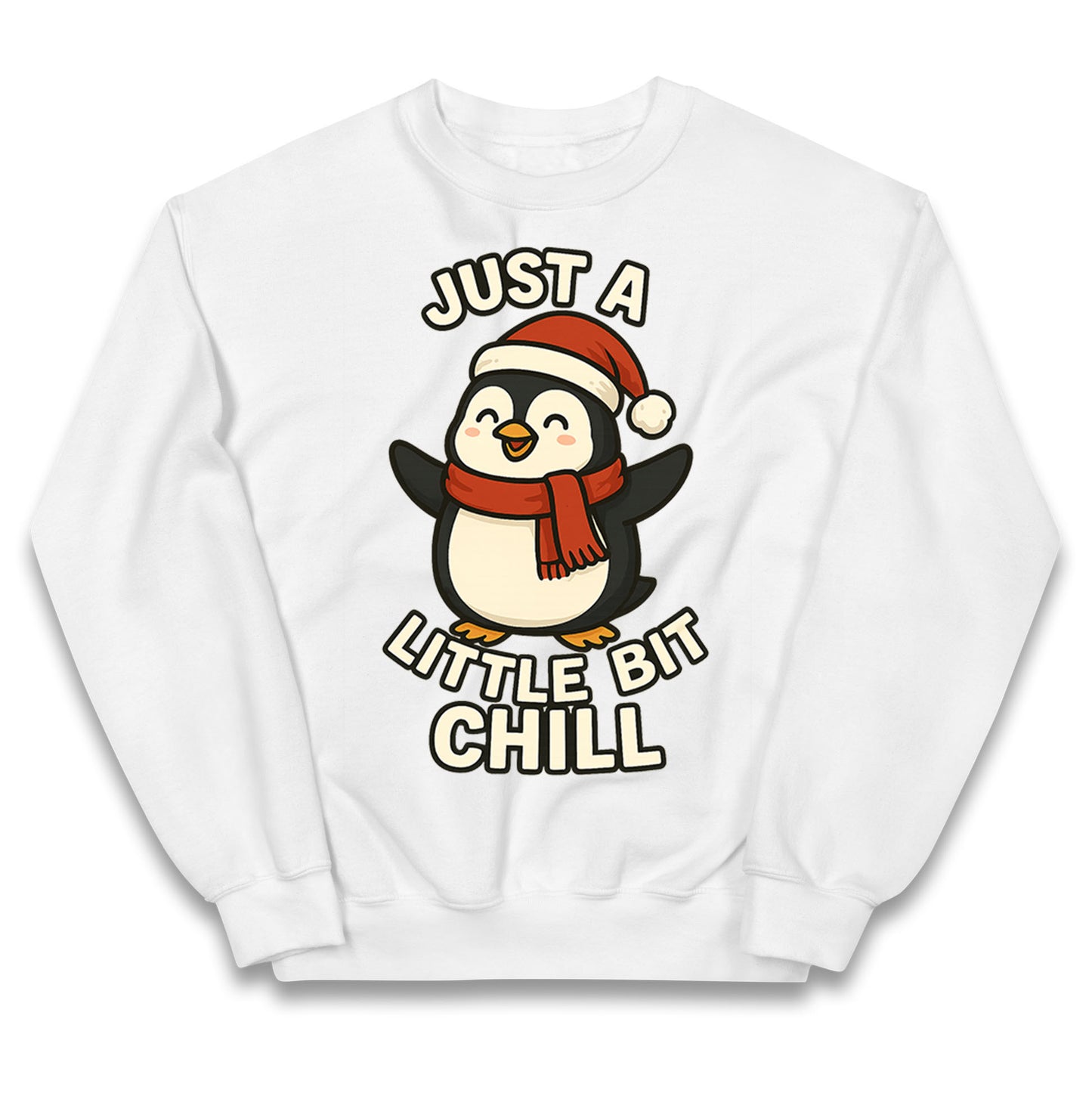 Penguin Christmas Kids Jumper