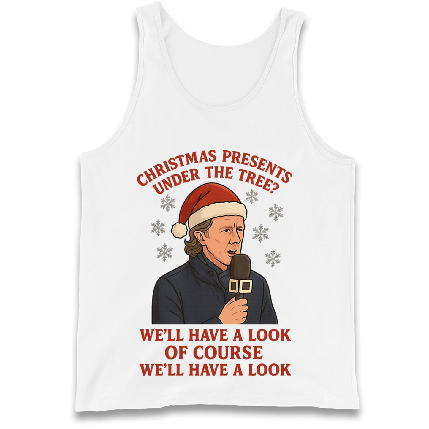 Steve McManaman Christmas Tank Top