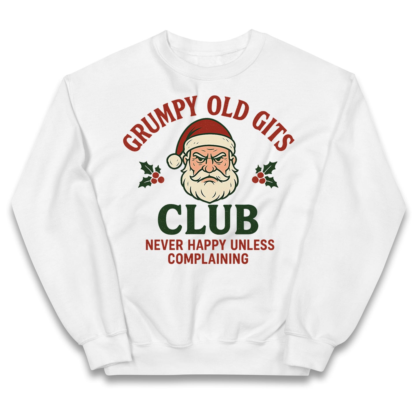 Grumpy Christmas Kids Jumper