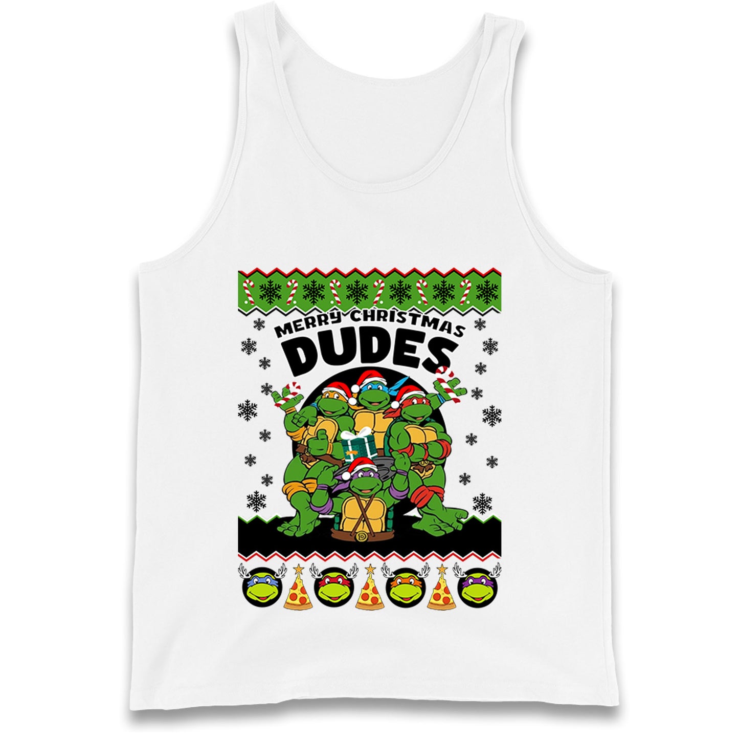 Ninja Turtles Christmas Tank Top