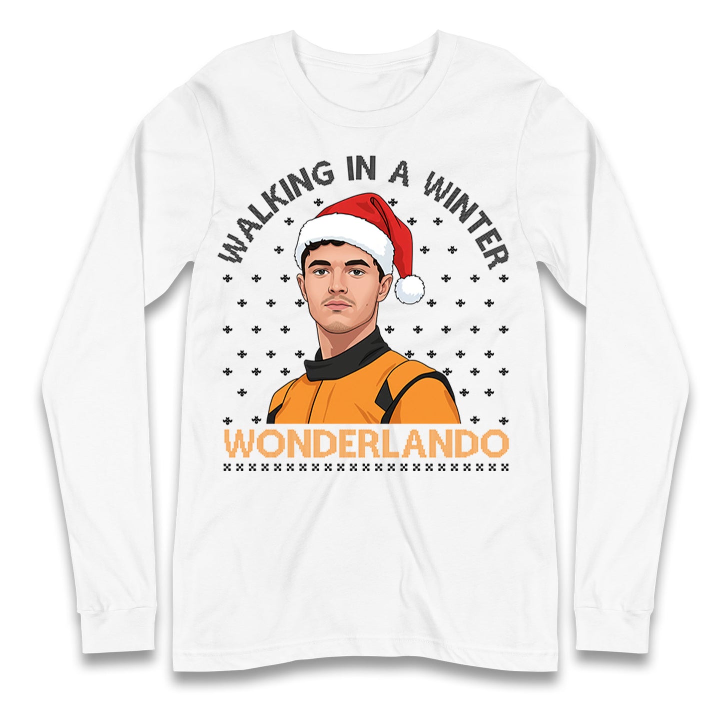 Lando Norris Christmas Longsleeve T Shirt