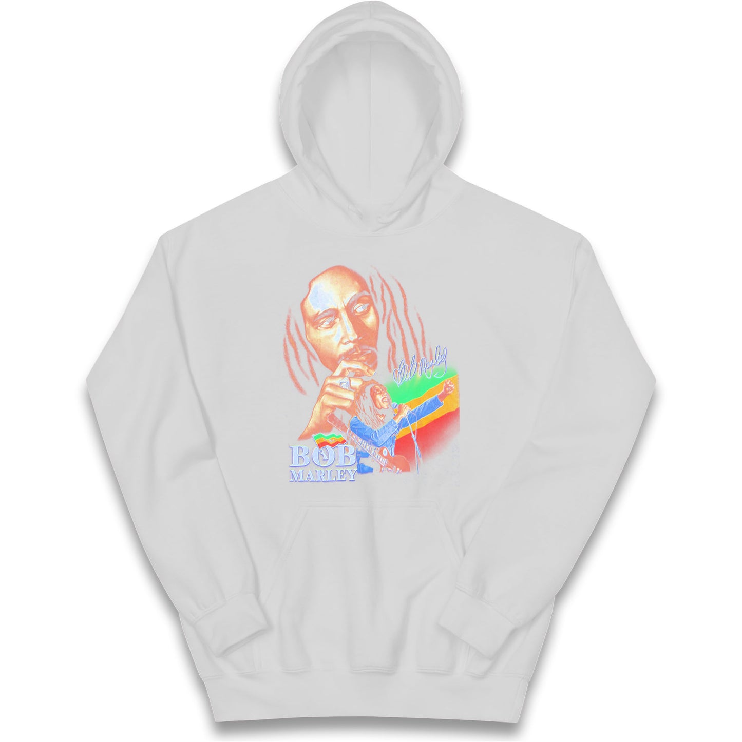 Bob Marley Iron Like A Lion Kids Hoodie