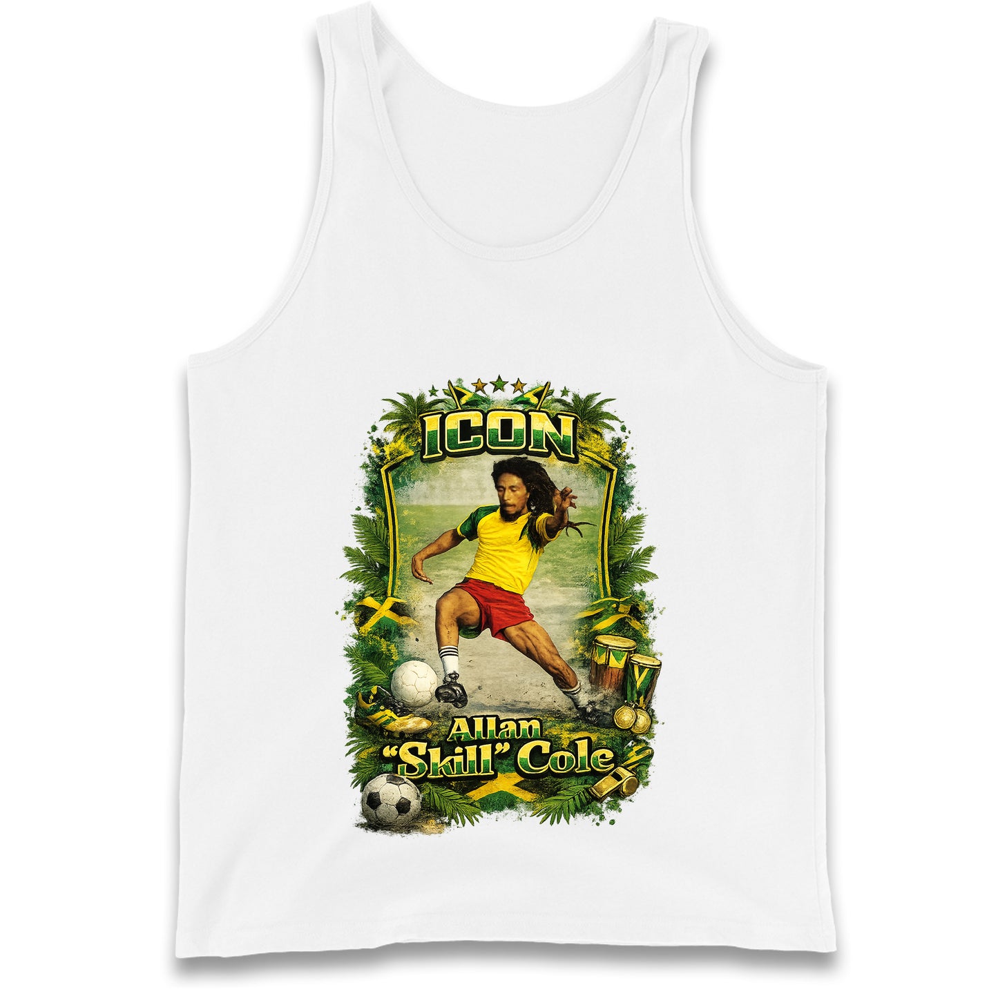 Jamaica Football Tank Top