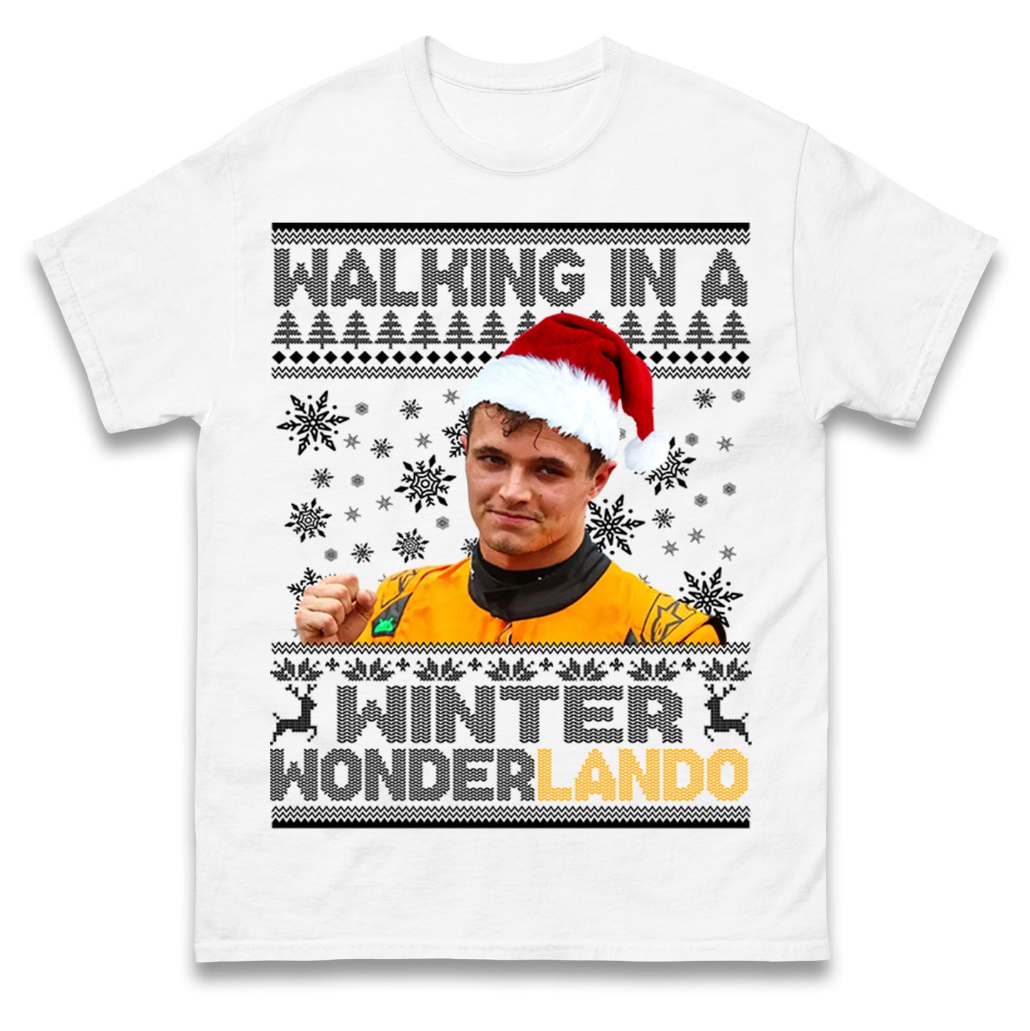 Lando Norris Christmas T Shirt
