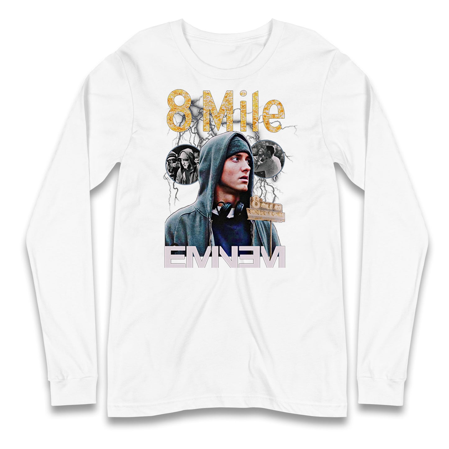 8 Mile Eminem Longsleeve T Shirt