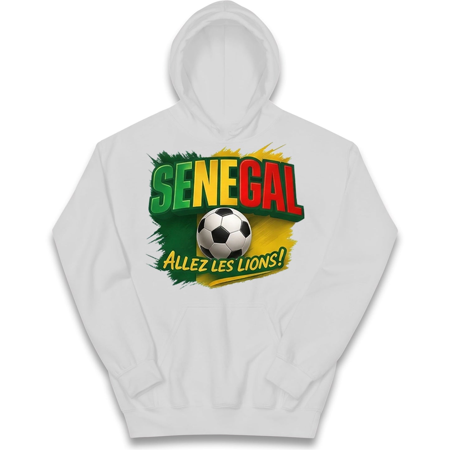 Senegal Retro World Cup Kids Hoodie