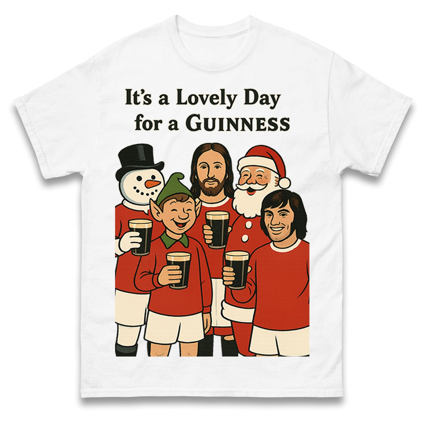Man United Christmas T Shirt