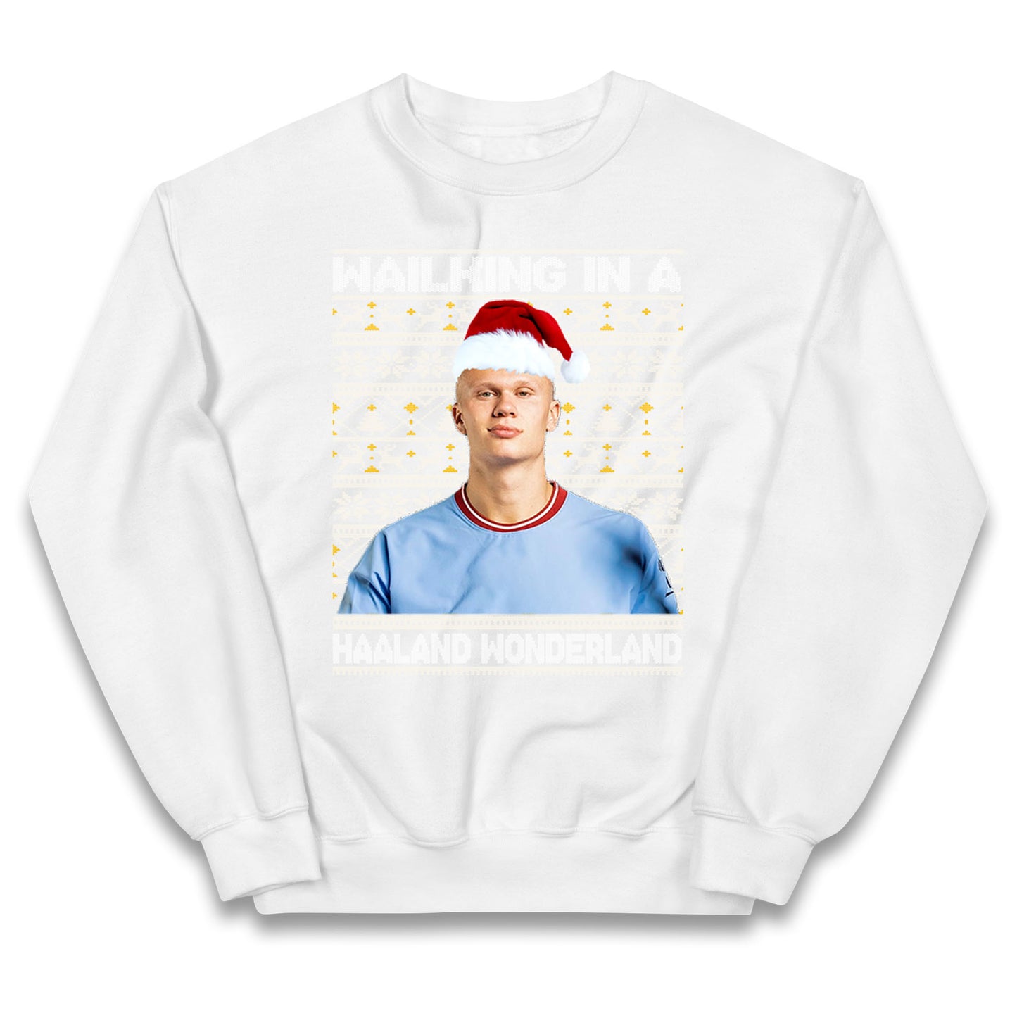 erling haaland christmas jumper