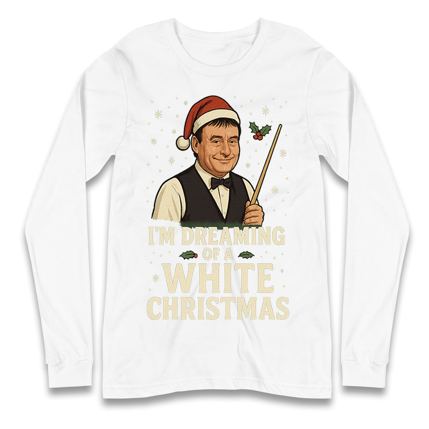 Snooker Christmas Longsleeve T Shirt