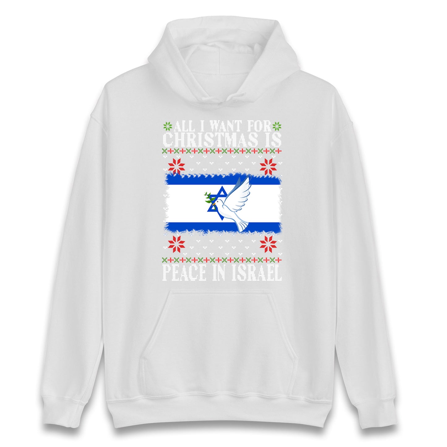 peace in israel hoodie