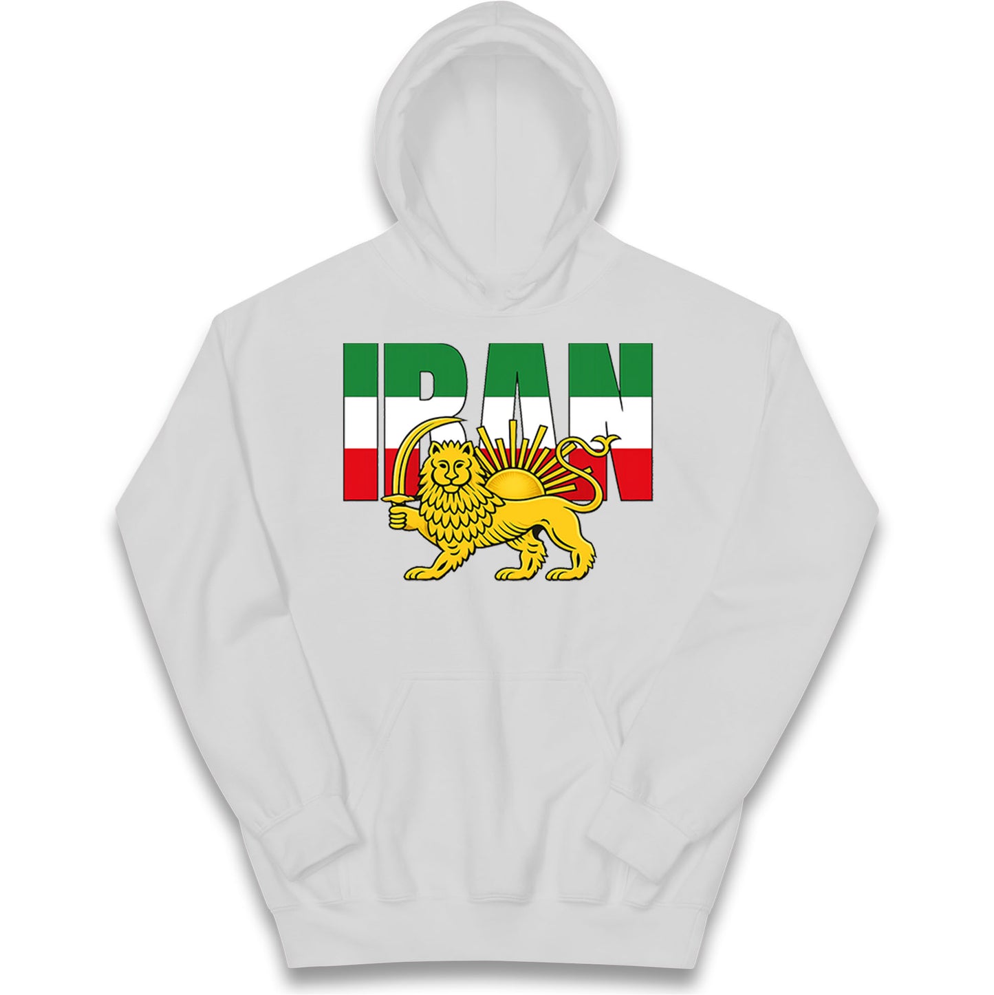 Iran Flag Kids Hoodie