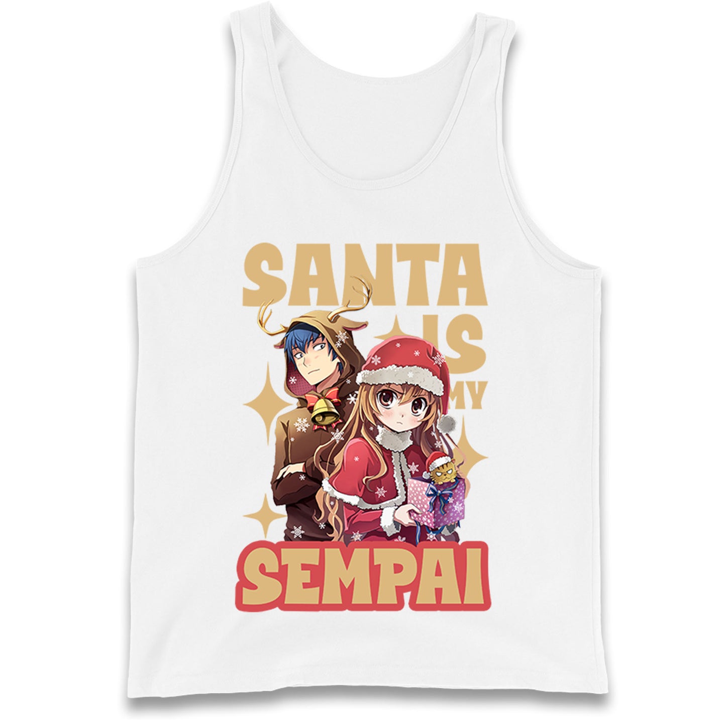 toradora anime christmas tank top