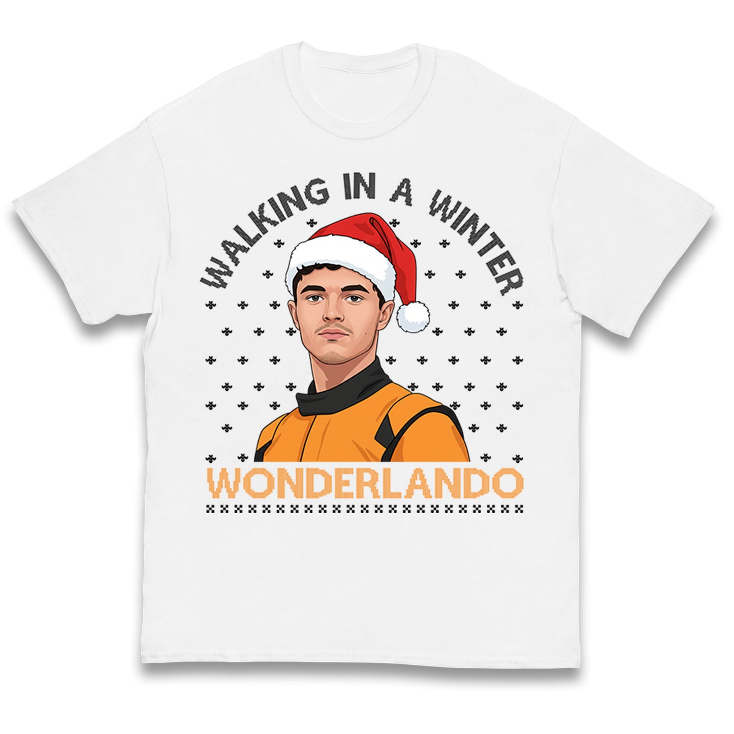 Lando Norris Christmas Kids T Shirt