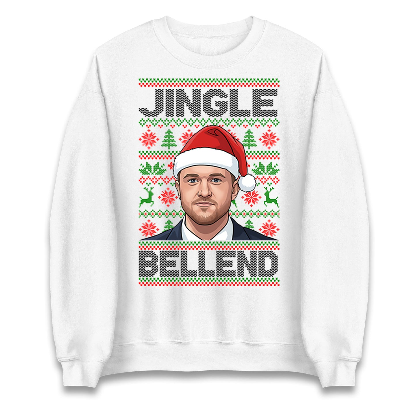 Tommy Robinson Jingle Bell Jumper