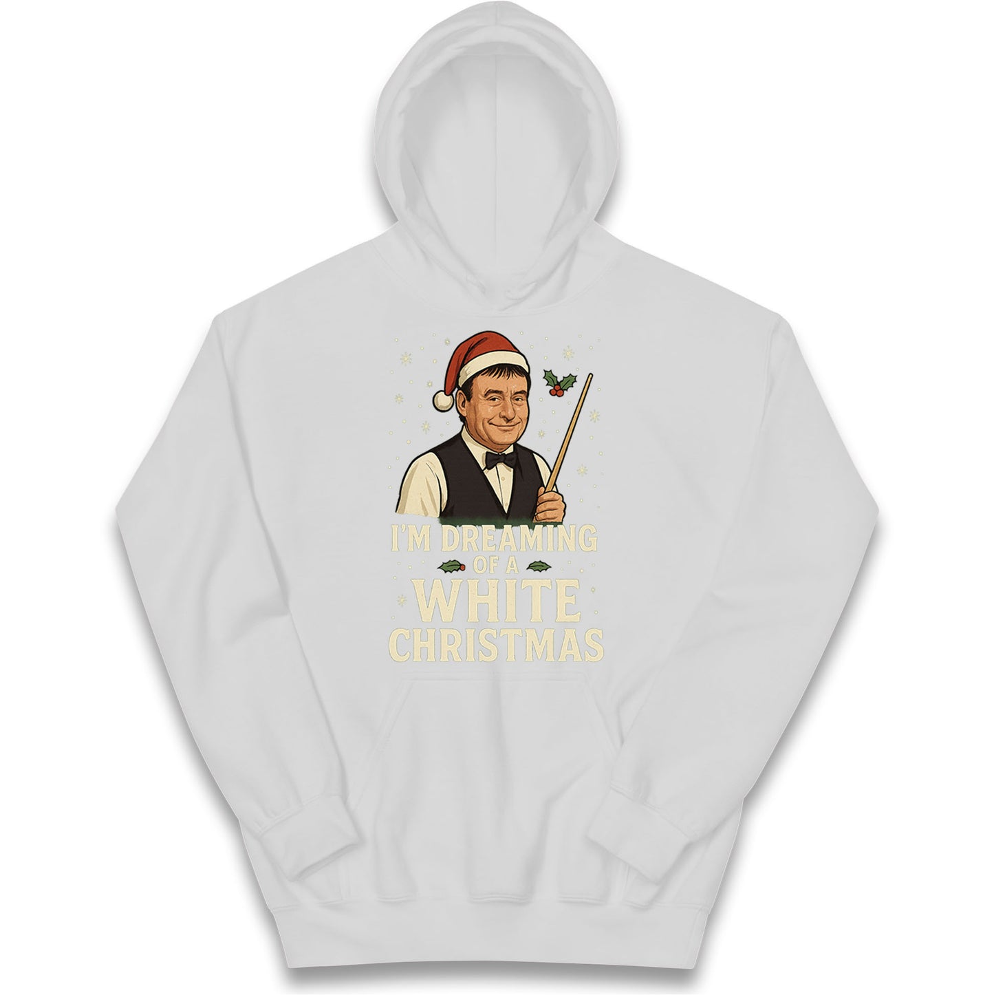 Snooker Christmas Kids Hoodie
