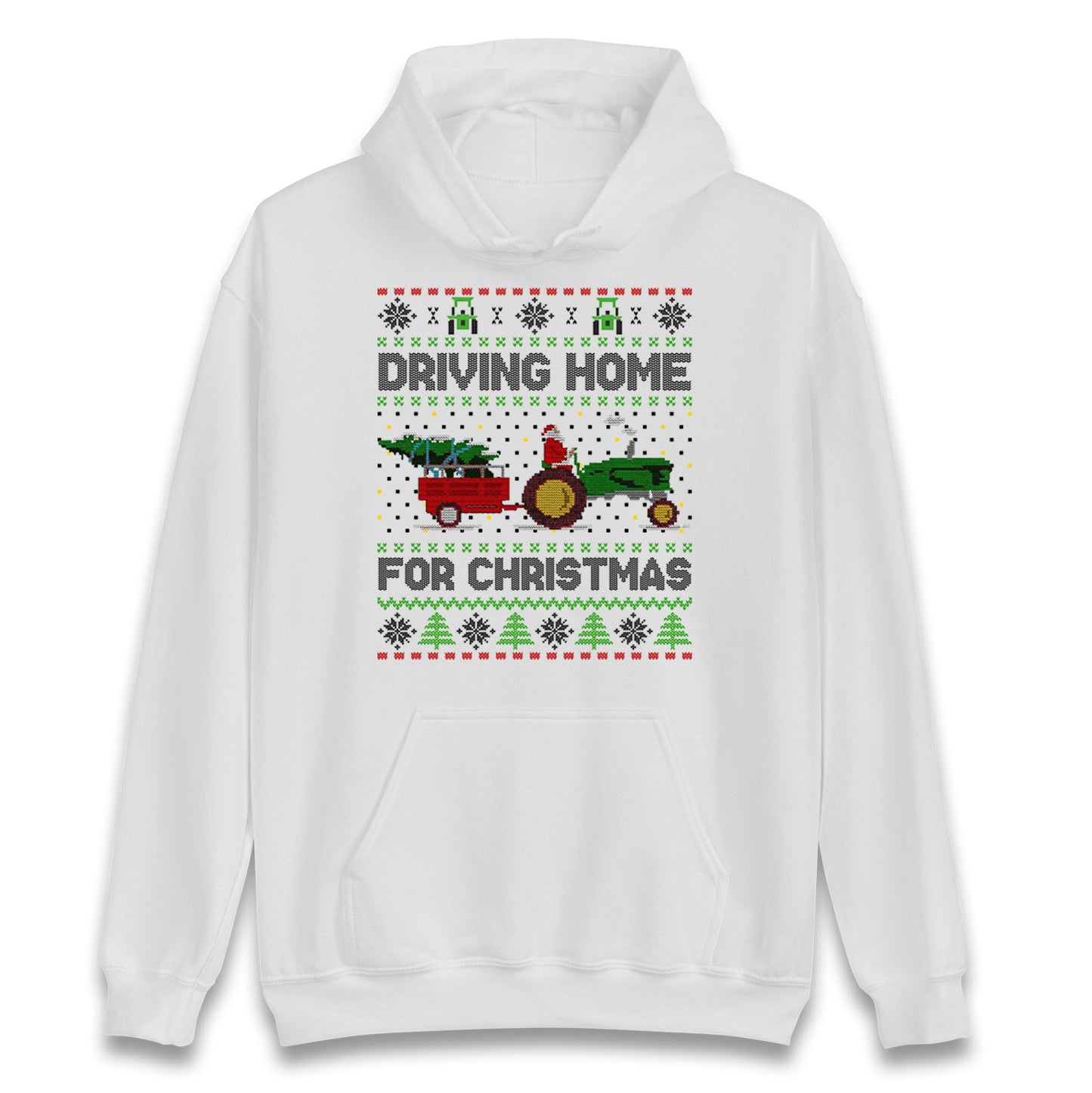 John Deere Christmas Hoodie