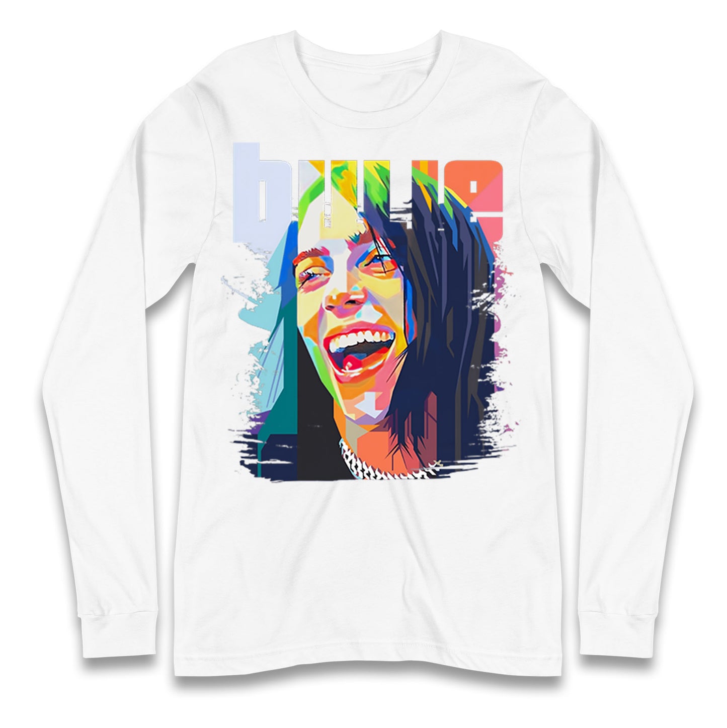 Billie Eilish Painting Longsleeve T Shirt