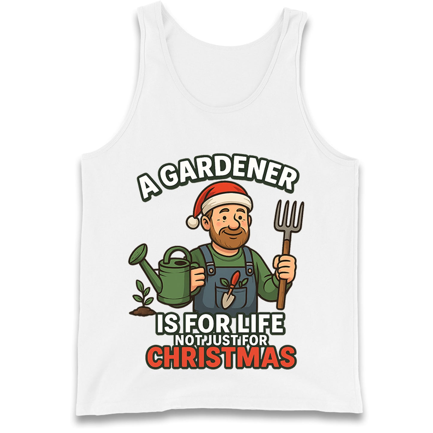Gardener Christmas Tank Top