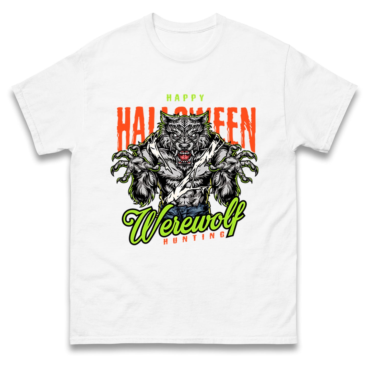 Halloween Werewolf T Shirt