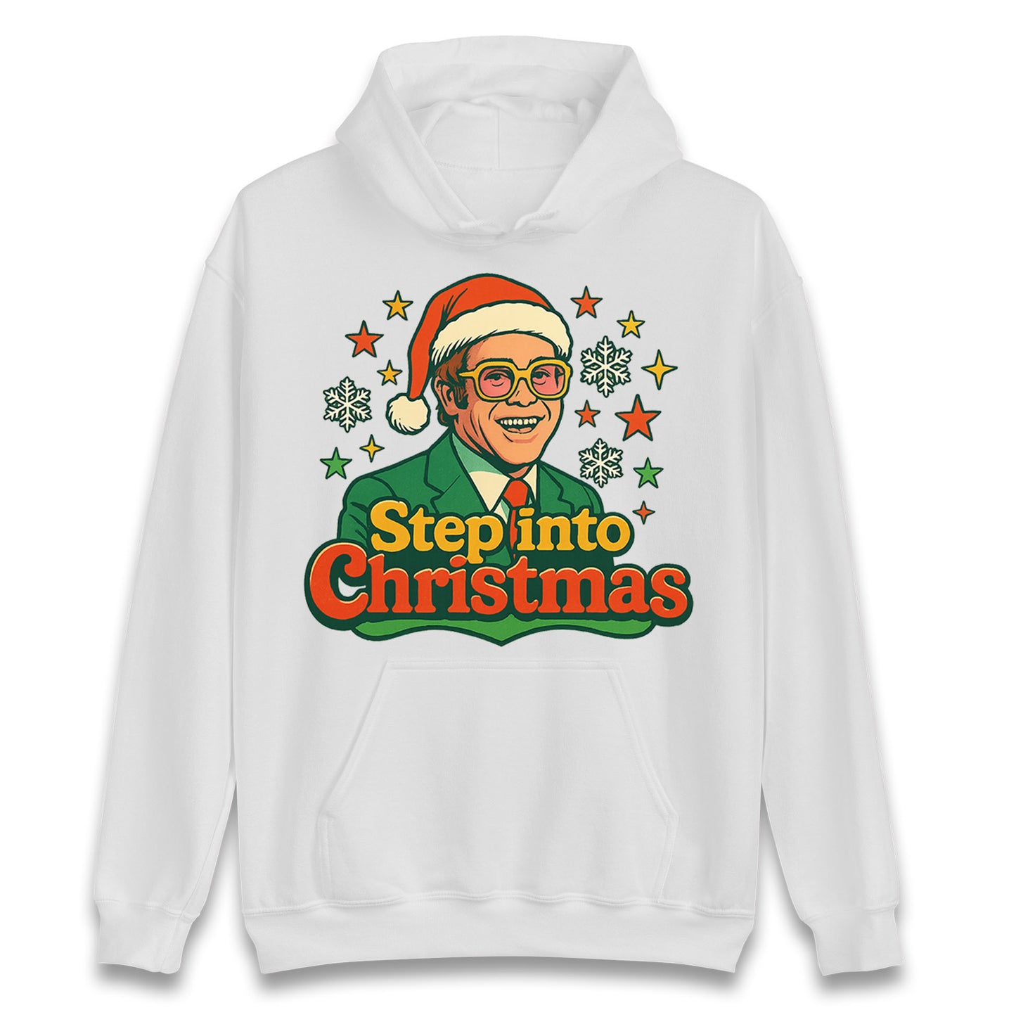 Elton John Christmas Hoodie