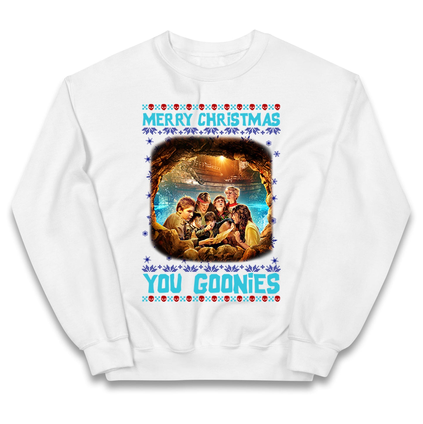 The Goonies Christmas Kids Jumper