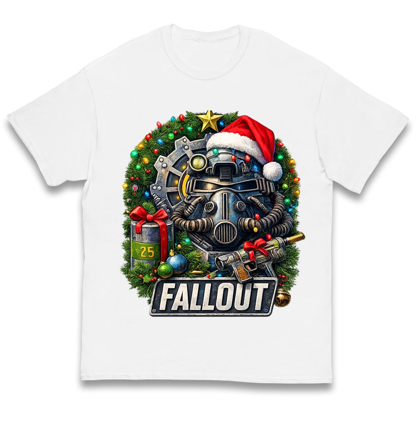 Fallout Christmas Kids T Shirt