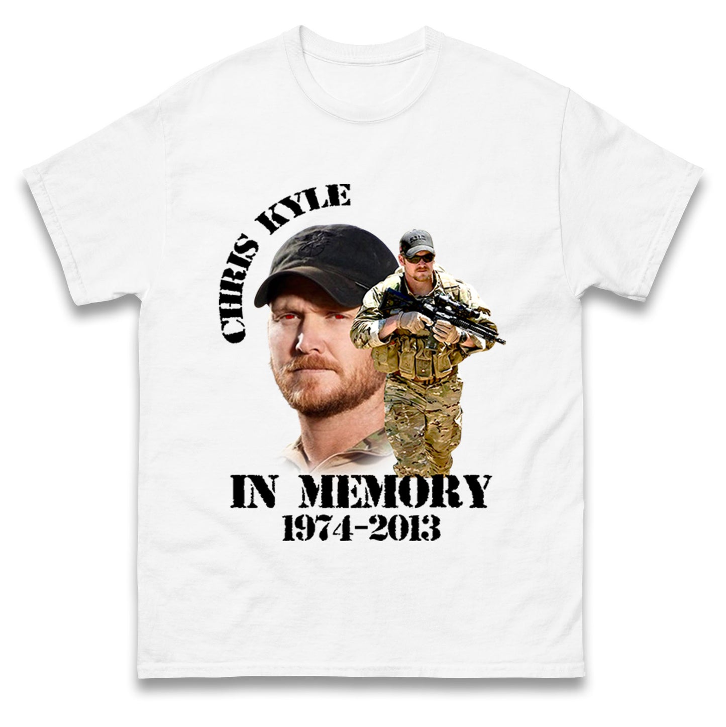 Chris Kyle Memorial T Shirt