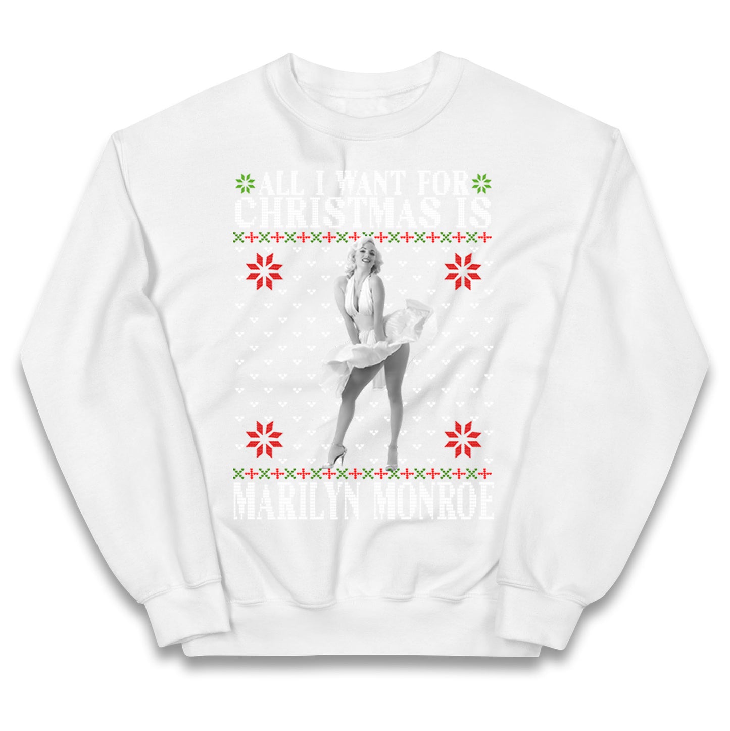 marilyn monroe christmas jumper