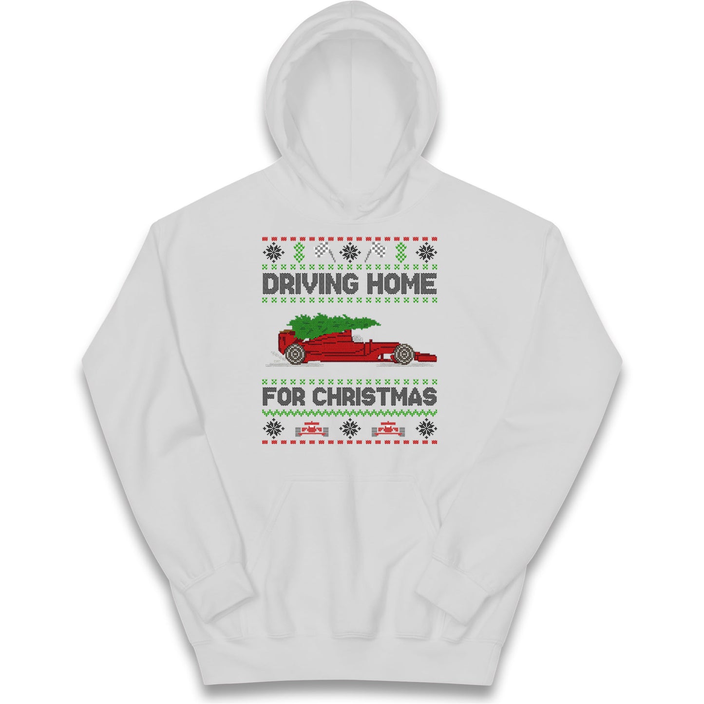 F1 Christmas Kids Hoodie