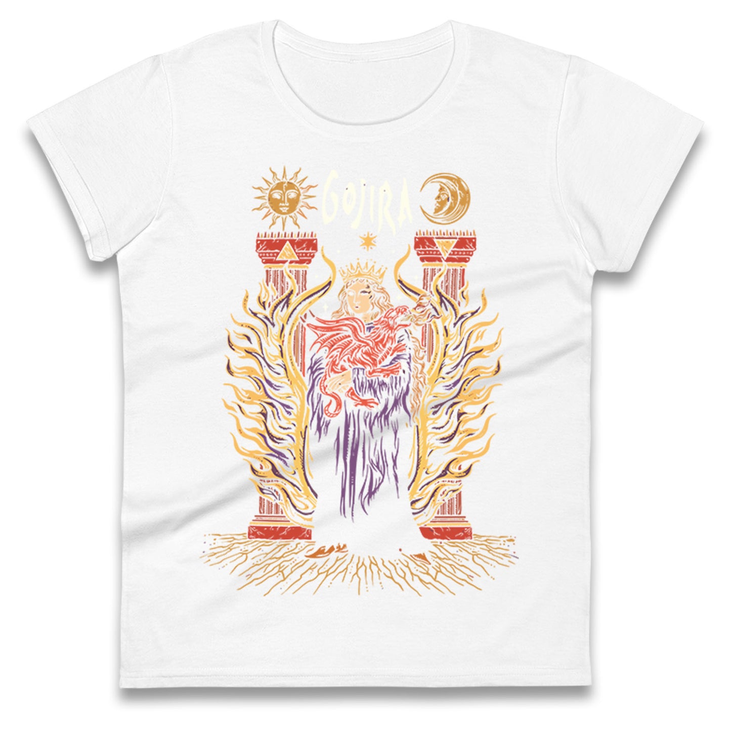 Gojira Rock Band Ladies T Shirt