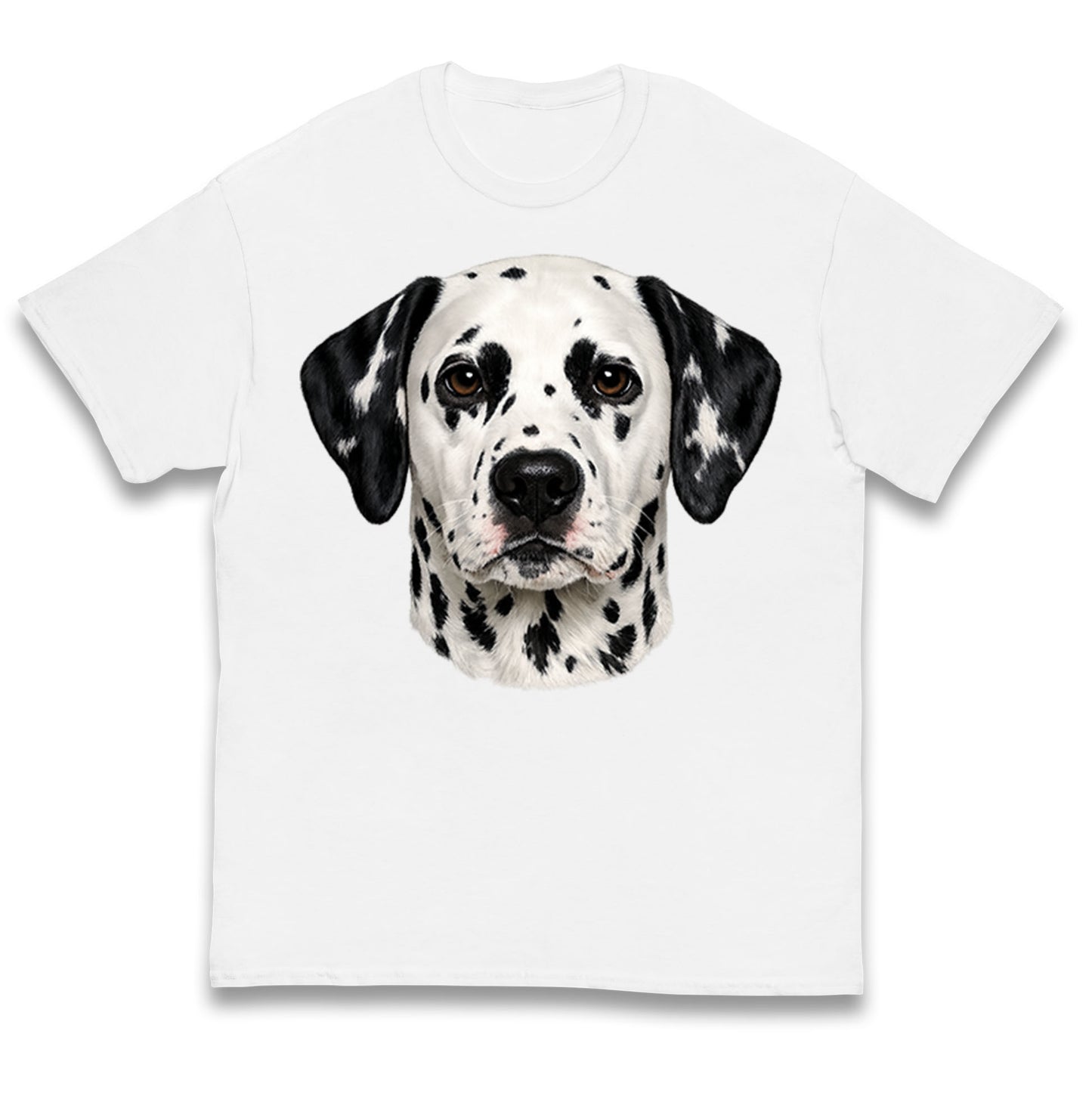 Dalmatian Dog Face Kids T Shirt