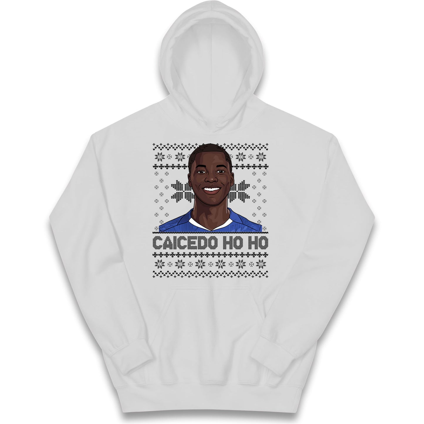 Moises Caicedo Christmas Kids Hoodie