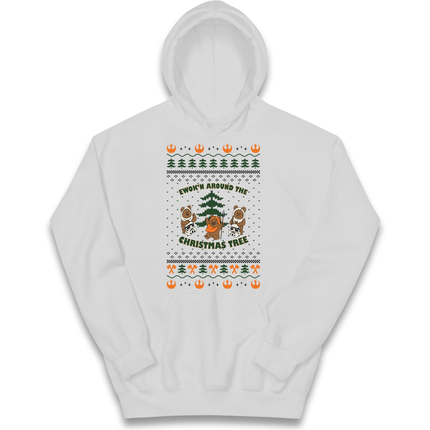 Star Wars Ewoks Christmas Kids Hoodie