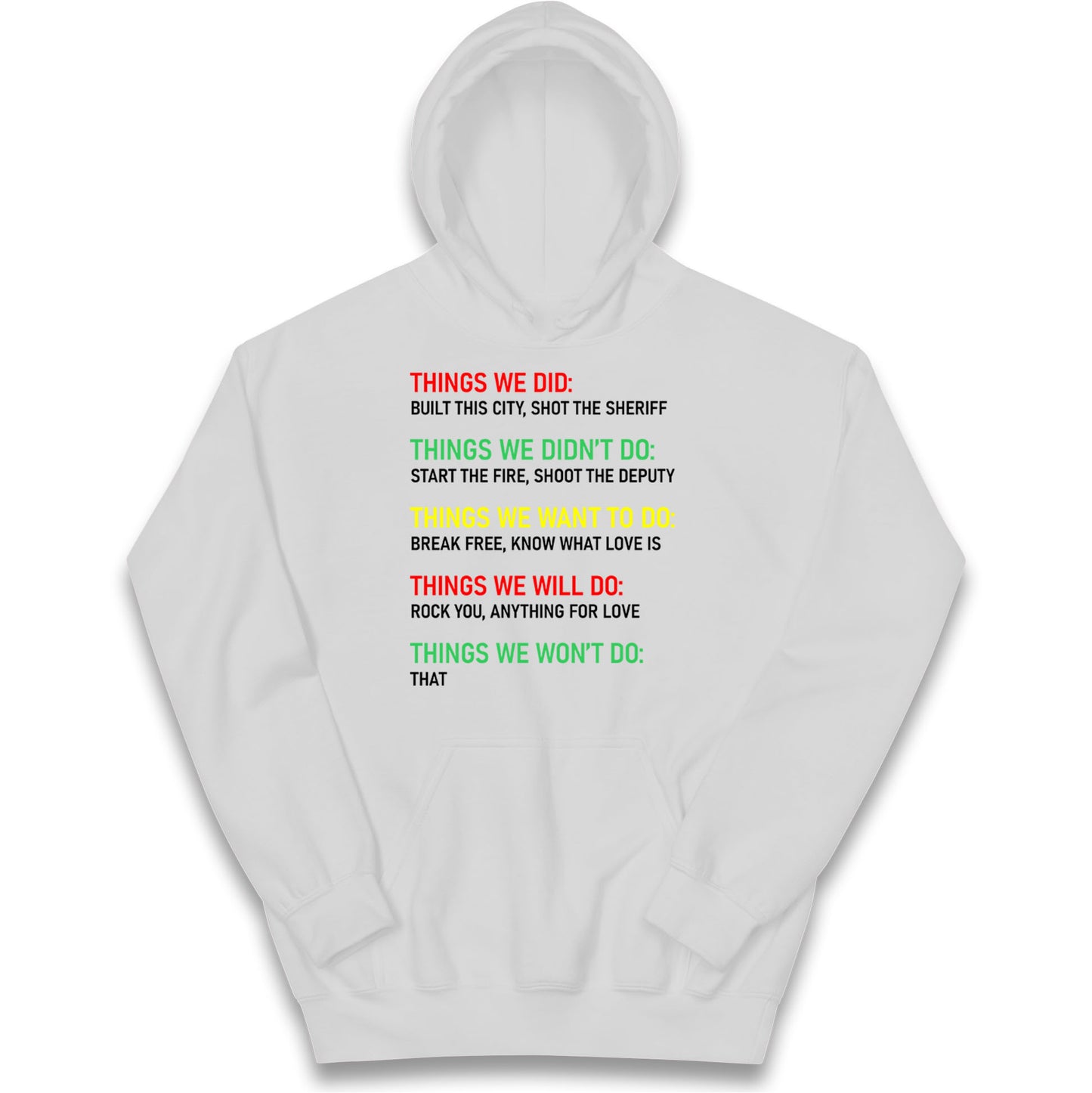 Bob Marley Music Kids Hoodie